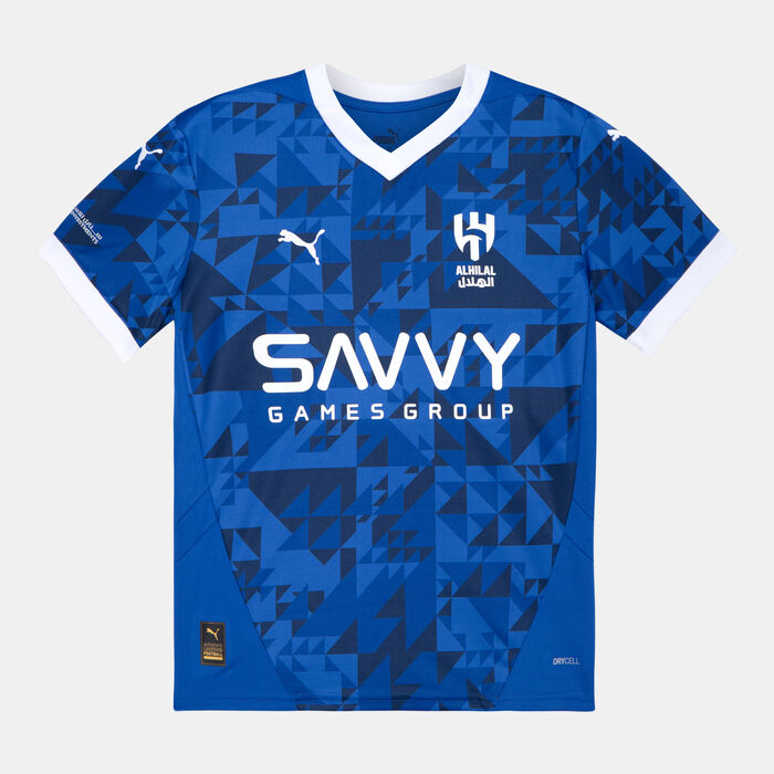 Kids' Al Hilal 24/25 Home Replica Football Jersey Kids' Al Hilal 24/25 Home Replica Football Jersey image number 0