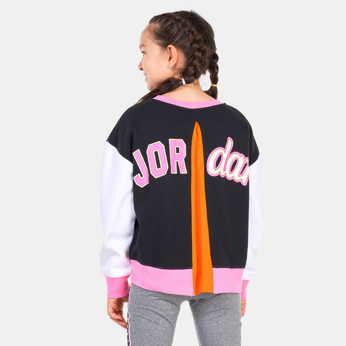 Kids' On The Court Crew Sweatshirt (Older Kids) Kids' On The Court Crew Sweatshirt (Older Kids) image number 1