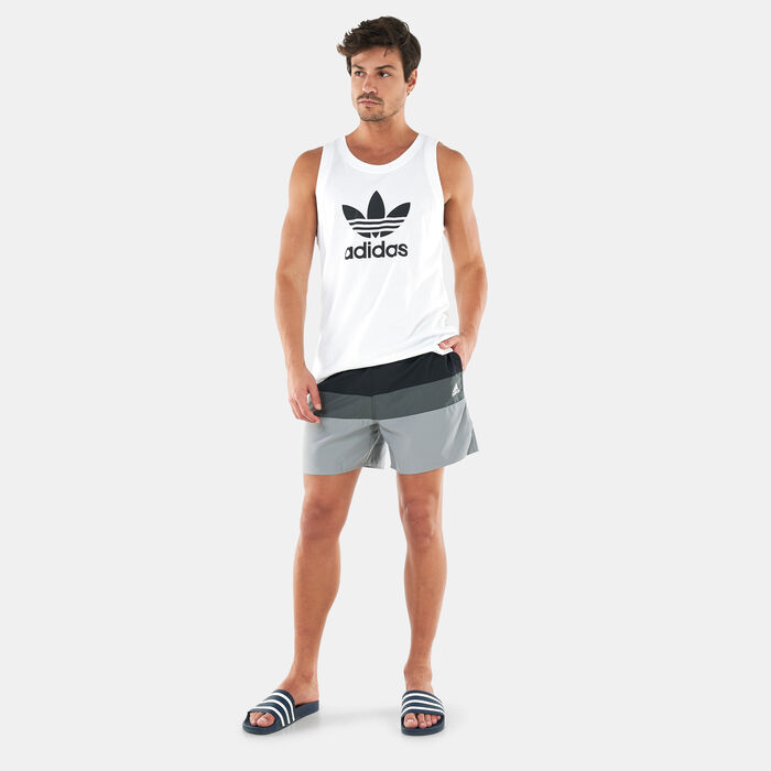 Men's Short-Length Colourblock Swimming Shorts Men's Short-Length Colourblock Swimming Shorts image number 2