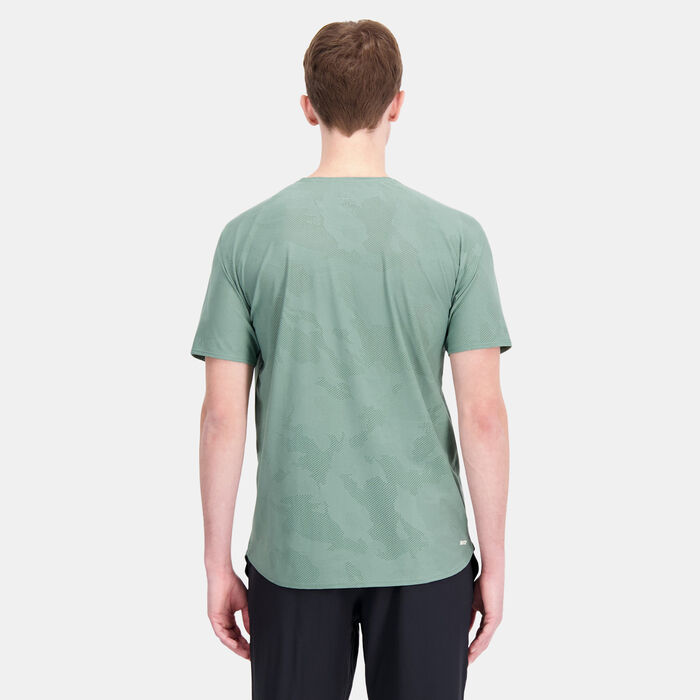 Men's Q Speed Jacquard T-Shirt Men's Q Speed Jacquard T-Shirt image number 1