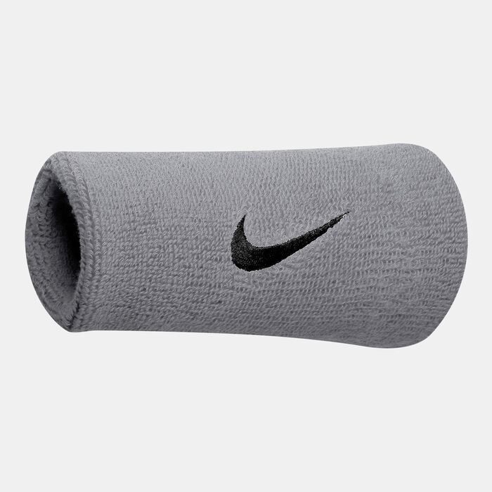 Men's Swoosh Doublewide Wristband Men's Swoosh Doublewide Wristband image number 0