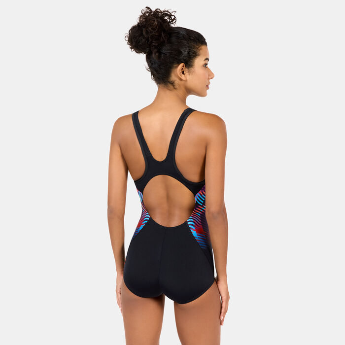 Women's Asia Fit Digital Placement Swimsuit Women's Asia Fit Digital Placement Swimsuit image number 1
