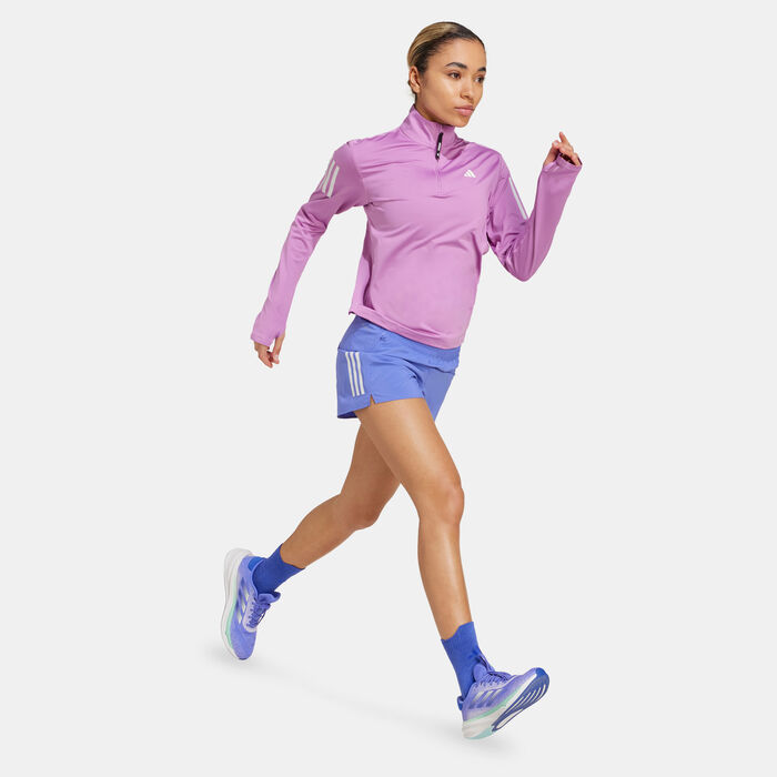 Women's Own the Run 1/2-Zip Running Jacket Women's Own the Run 1/2-Zip Running Jacket image number 2