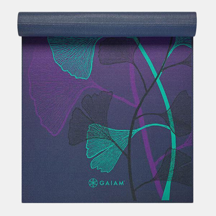 Premium Lily Shadows Yoga Mat (6mm) Premium Lily Shadows Yoga Mat (6mm) image number 0