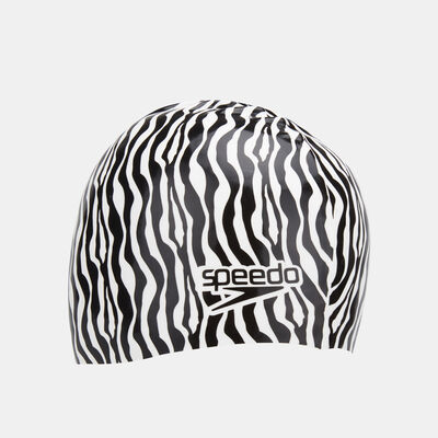 Slogan Print Swimming Cap Slogan Print Swimming Cap
