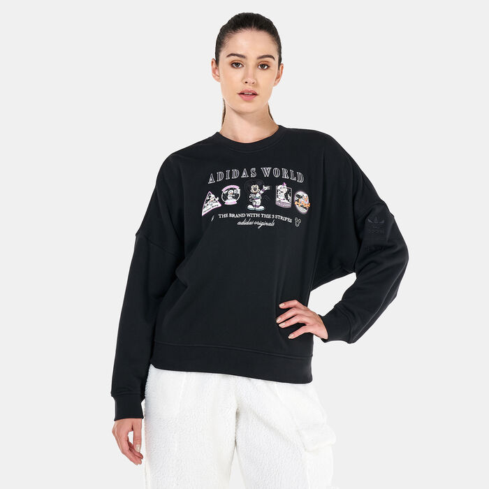 Women's Loose Disney Sweater Women's Loose Disney Sweater image number 0