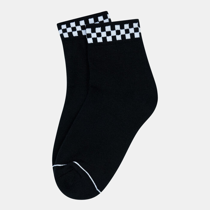 Women's Peek A Check Crew Socks Women's Peek A Check Crew Socks image number 0