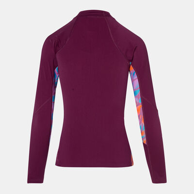 Women's Printed Long Sleeve Rashguard