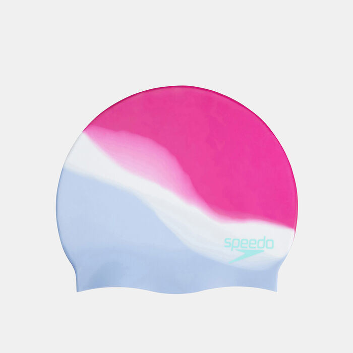 Multi Colour Silicone Swimming Cap Multi Colour Silicone Swimming Cap image number 0
