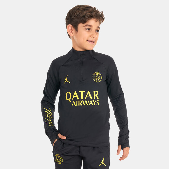Kids' 1/4 Zip Paris Saint-Germain Dri-FIT Strike Drill Top Kids' 1/4 Zip Paris Saint-Germain Dri-FIT Strike Drill Top image number 0