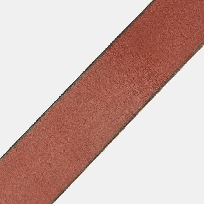 Roller-Buckle Buffalo Leather Belt image number 2