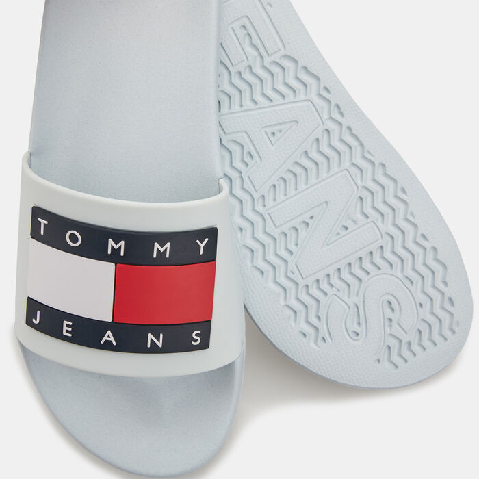 Women's Jeans Flag Logo Slides Women's Jeans Flag Logo Slides image number 2