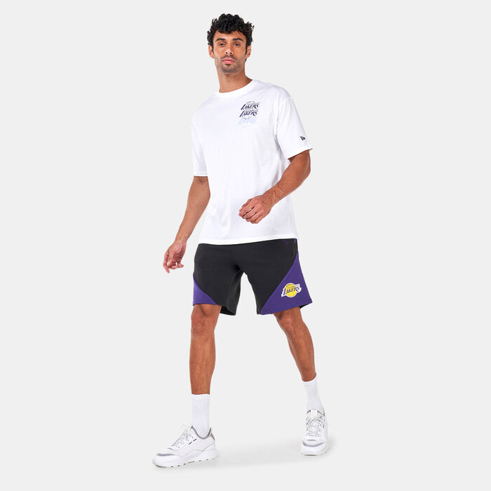 Men's NBA Los Angeles Lakers Stacked Logo T-Shirt Men's NBA Los Angeles Lakers Stacked Logo T-Shirt image number 2