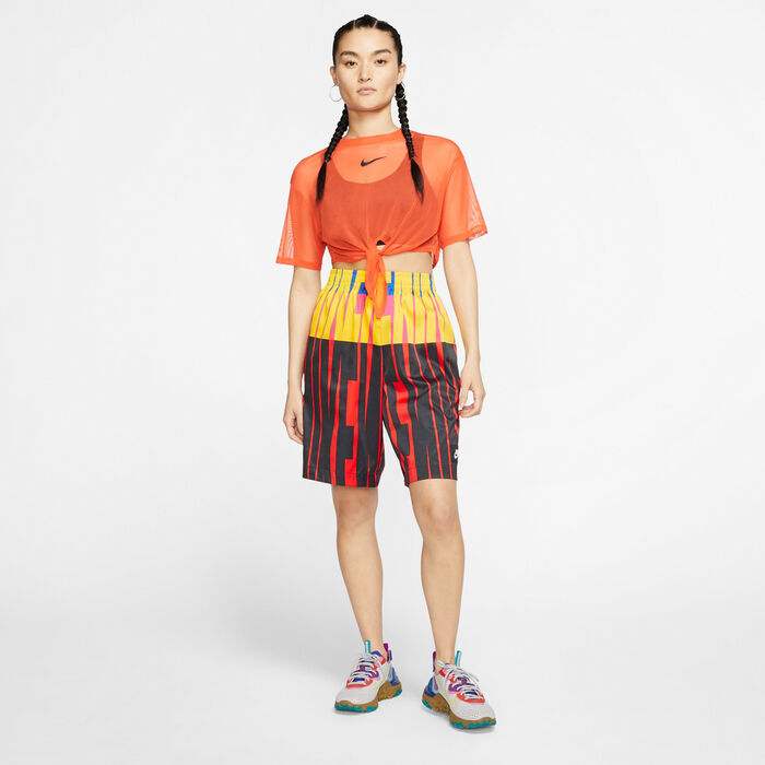 Women's Sportswear Allover Print Shorts Women's Sportswear Allover Print Shorts image number 2