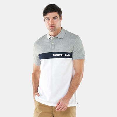 Men's Millers River Colour-Block Polo Shirt