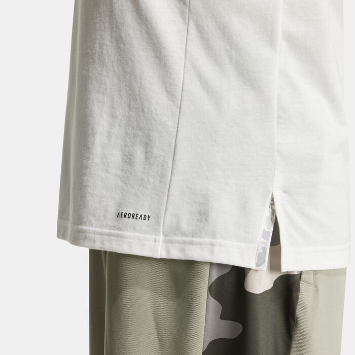 Men's Train Essentials Camo Graphic Logo T-Shirt Men's Train Essentials Camo Graphic Logo T-Shirt image number 3