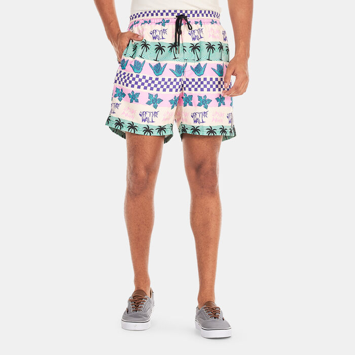 Men's x Stranger Things California Stripe Volley Boardshorts image number 0