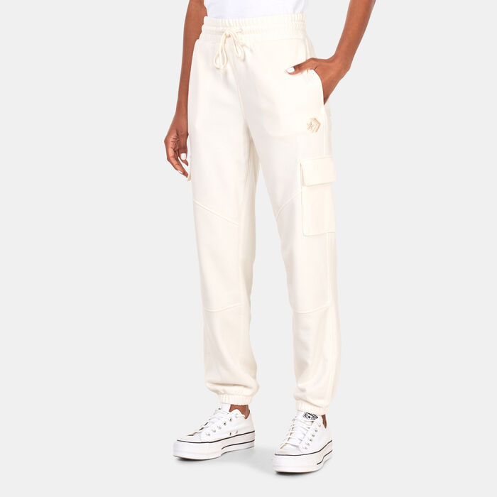 Women's Fashion Knit Cargo Joggers Women's Fashion Knit Cargo Joggers image number 0