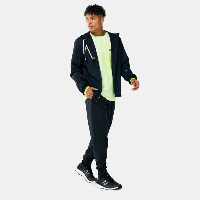 Men's Printed Impact Run Light Pack Jacket Men's Printed Impact Run Light Pack Jacket image number 2