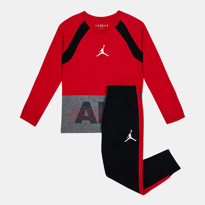 Kids' Baseline Sweatshirt and Joggers Set Kids' Baseline Sweatshirt and Joggers Set image number 0
