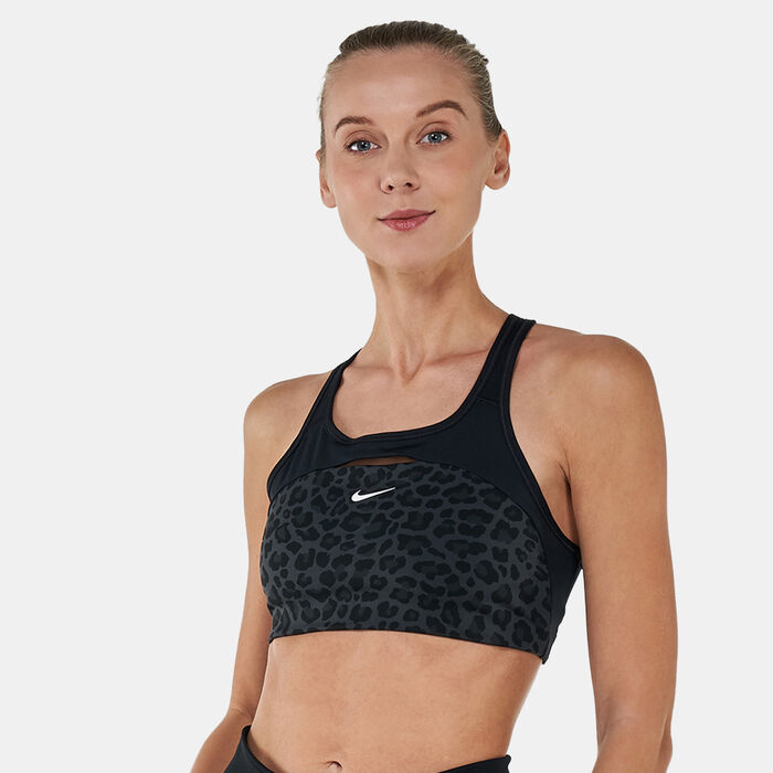 Women's Dri-FIT Swoosh Printed Sports Bra Women's Dri-FIT Swoosh Printed Sports Bra image number 0