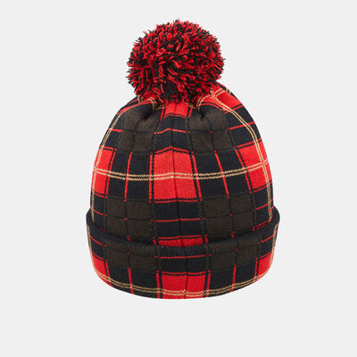 Kids' Plaid Pom Beanie Kids' Plaid Pom Beanie