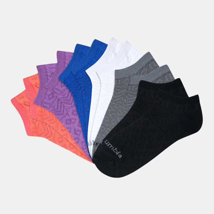 Women's Pattern Mesh No Show Socks image number 0