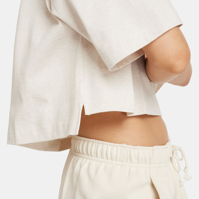 Women's Embossed Graphic Jersey T-Shirt image number 4