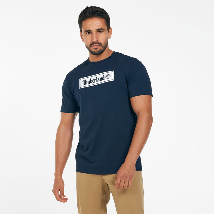 Men's Linear Logo T-Shirt Men's Linear Logo T-Shirt image number 0