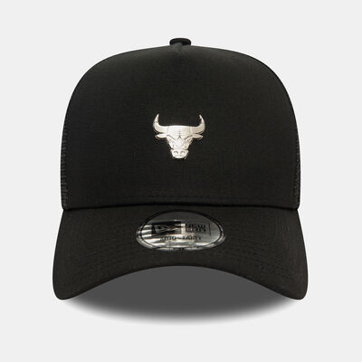 Men's NBA Chicago Bulls Metallic Trucker Cap Men's NBA Chicago Bulls Metallic Trucker Cap