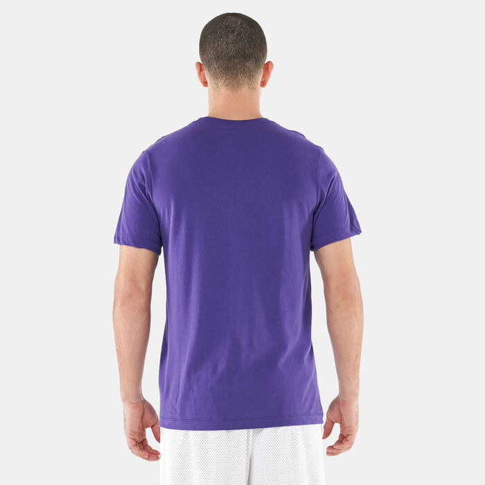 Men's NBA Dri-FIT Los Angeles Lakers Logo T-Shirt image number 1