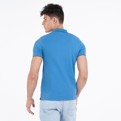 Men's Millers River Tipped Pique Polo T-Shirt