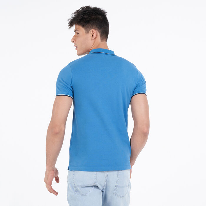 Men's Millers River Tipped Pique Polo T-Shirt Men's Millers River Tipped Pique Polo T-Shirt image number 1