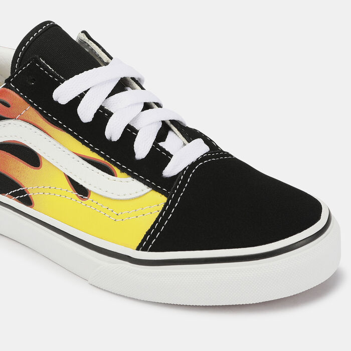 Kids' Old Skool Flame Unisex Shoe Kids' Old Skool Flame Unisex Shoe image number 4
