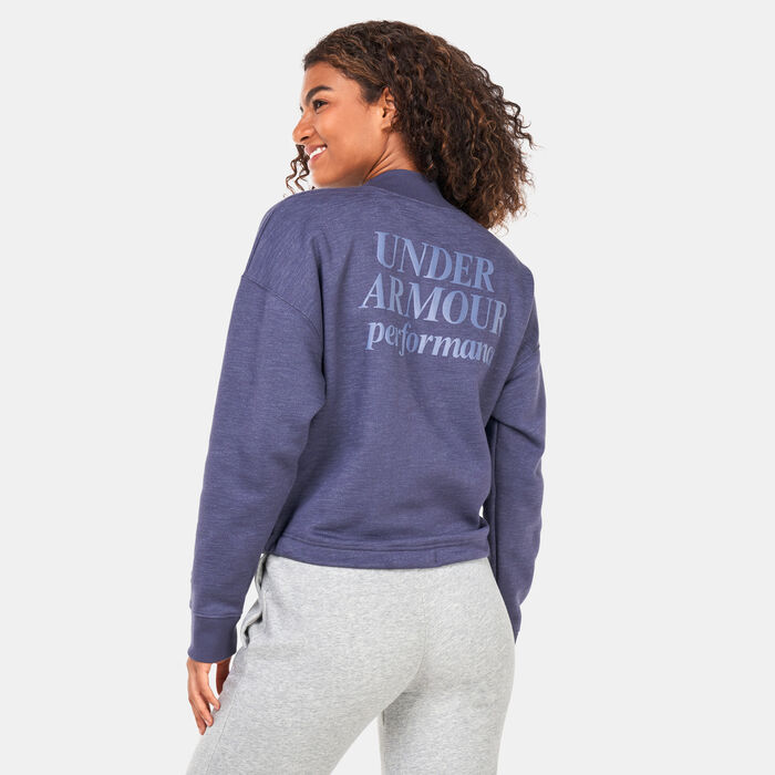 Women's Essential Script Crewneck Sweatshirt Women's Essential Script Crewneck Sweatshirt image number 1