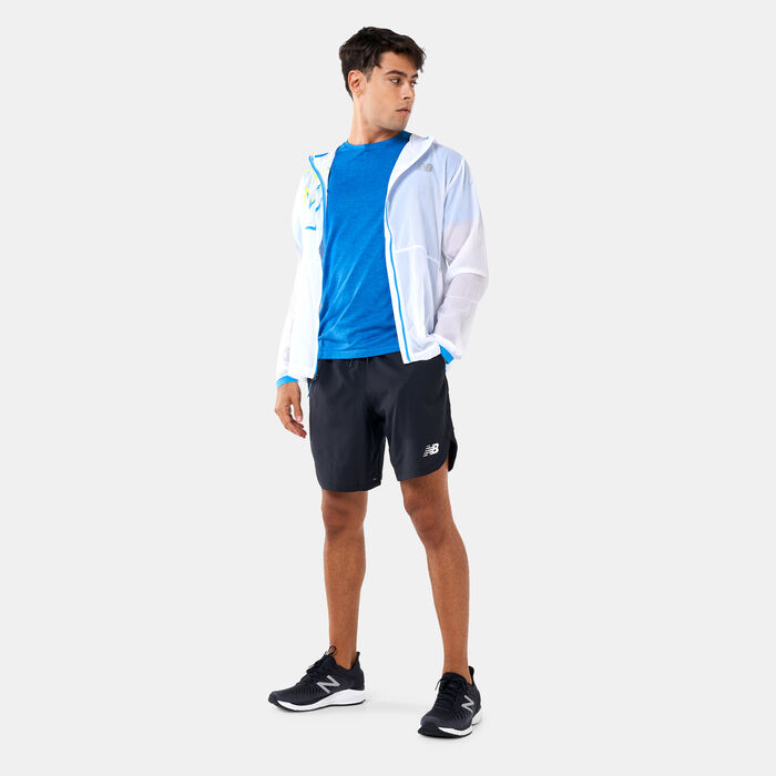 Men's Printed Impact Run Light Pack Jacket Men's Printed Impact Run Light Pack Jacket image number 2