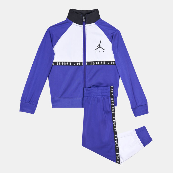 Kids' Air Colourblocked Jacket and Sweatpants Set Kids' Air Colourblocked Jacket and Sweatpants Set image number 0