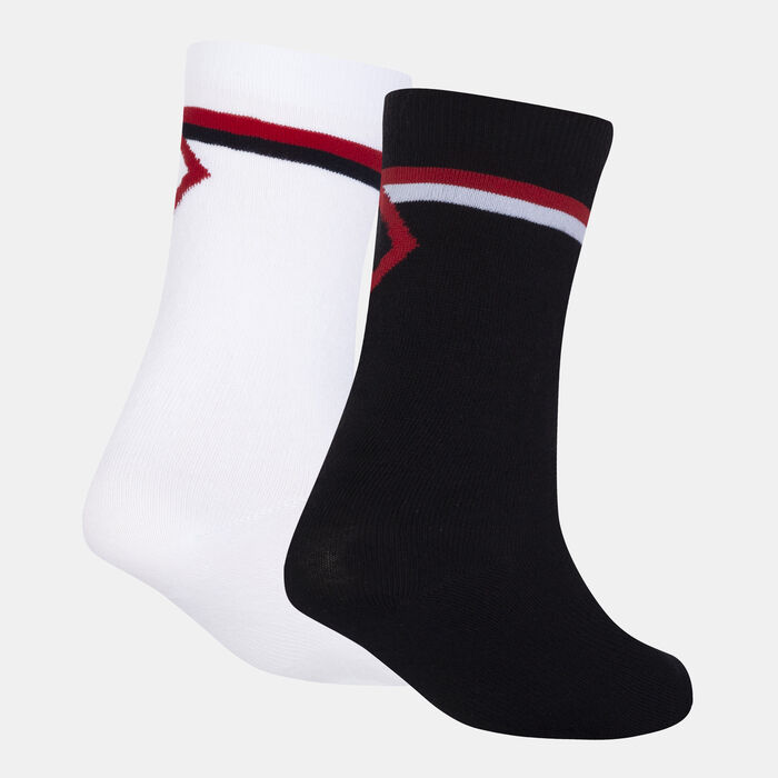 Diamond High Crew Socks (2 Pairs) Diamond High Crew Socks (2 Pairs) image number 1