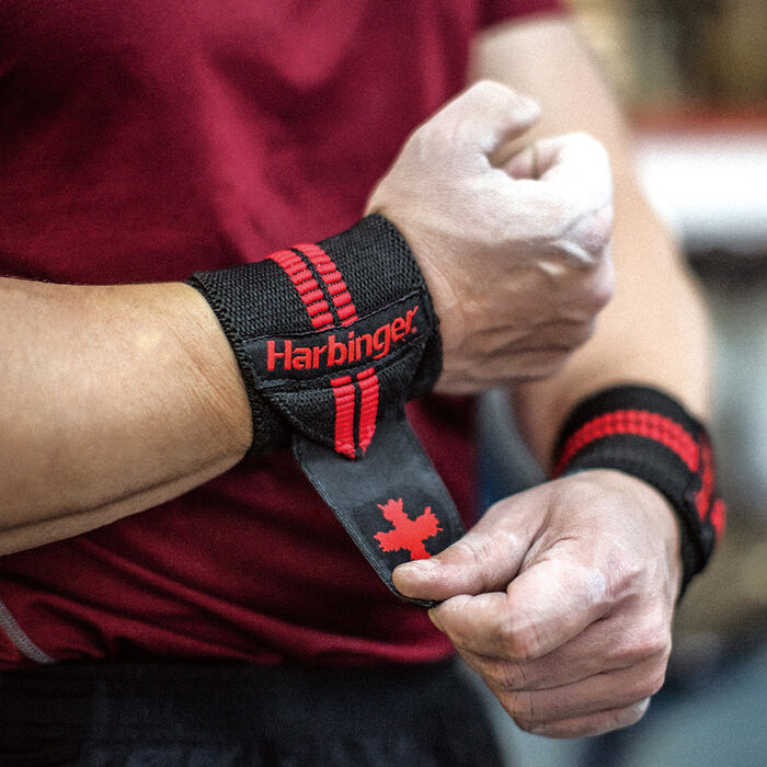 Red Line Weight Training Wrist Wraps (1 Pair) Red Line Weight Training Wrist Wraps (1 Pair) image number 4