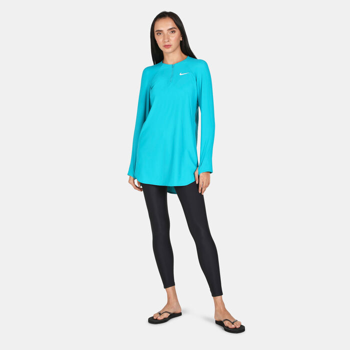 Women's Victory Full-Coverage Solid Swimming Tunic Women's Victory Full-Coverage Solid Swimming Tunic image number 2
