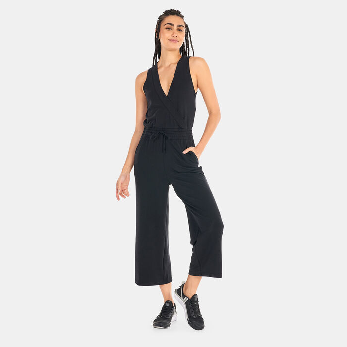 Women's Yoga Dri-FIT French Terry Jumpsuit Women's Yoga Dri-FIT French Terry Jumpsuit image number 0