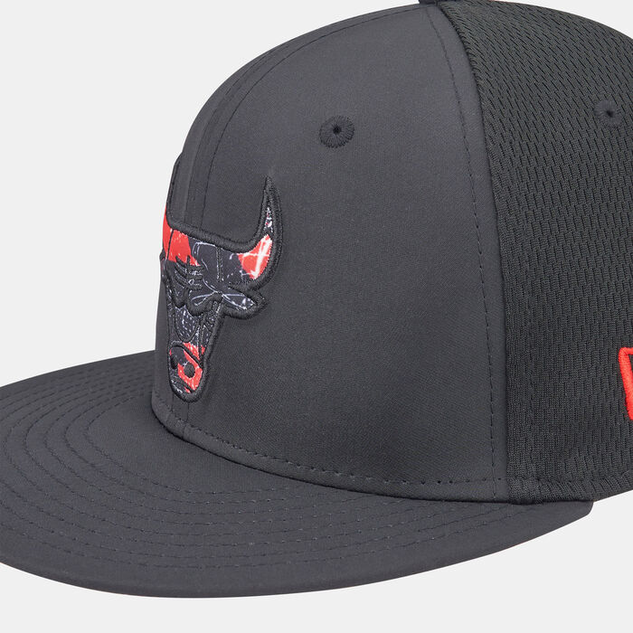 Men's Chicago Bulls Print Infill 9FIFTY Snapback Cap image number 2