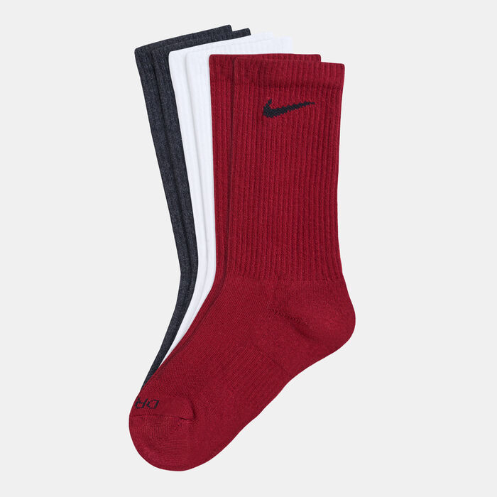 Everyday Plus Cushioned Training Crew Socks (3 Pairs) Everyday Plus Cushioned Training Crew Socks (3 Pairs) image number 0