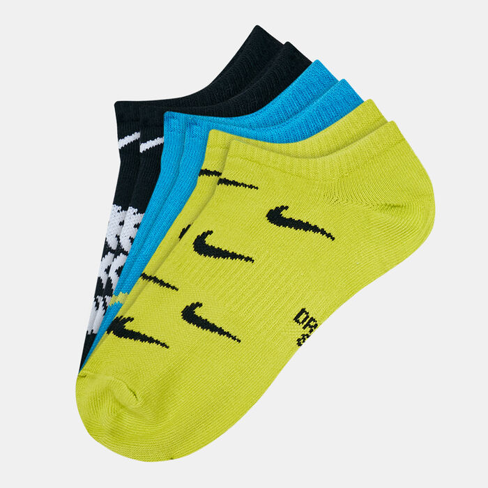Kids' Everyday Lightweight No-Show Socks (3 Pack) Kids' Everyday Lightweight No-Show Socks (3 Pack) image number 0