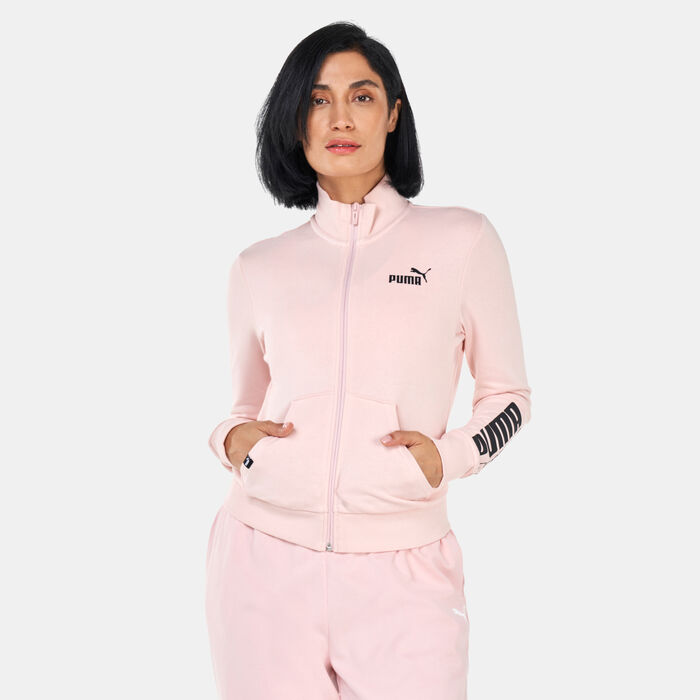 Women's Power Logo Track Jacket Women's Power Logo Track Jacket image number 0