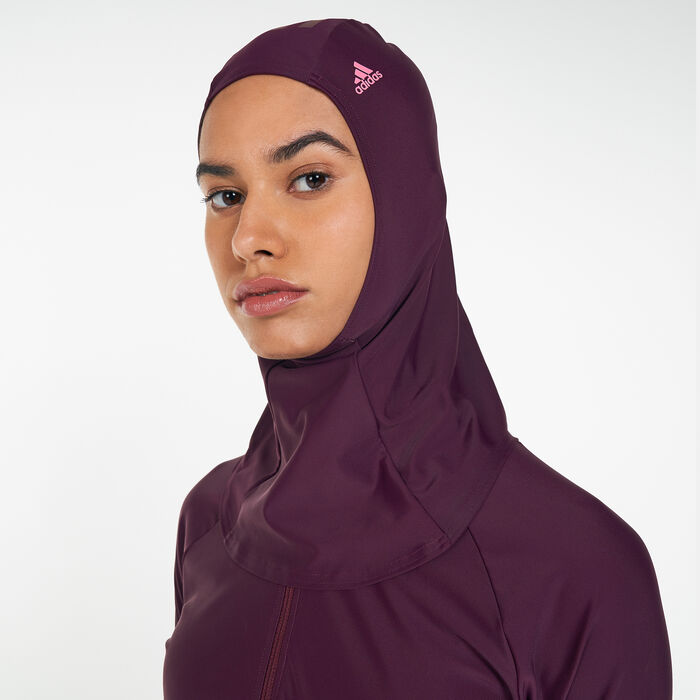 Women's 3-Stripes Swimming Hijab Women's 3-Stripes Swimming Hijab image number 0