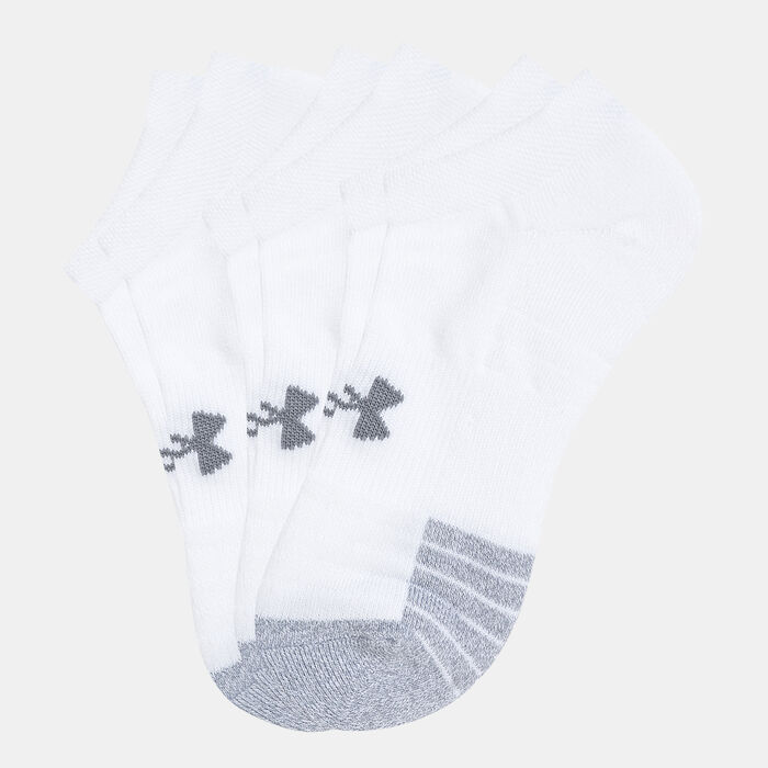 HeatGear® No-Show Socks (3 Pack) image number 0