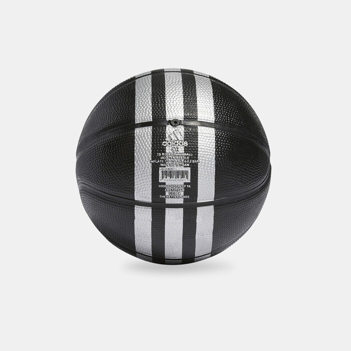 Kids' 3-Stripes Mini Basketball Kids' 3-Stripes Mini Basketball image number 1