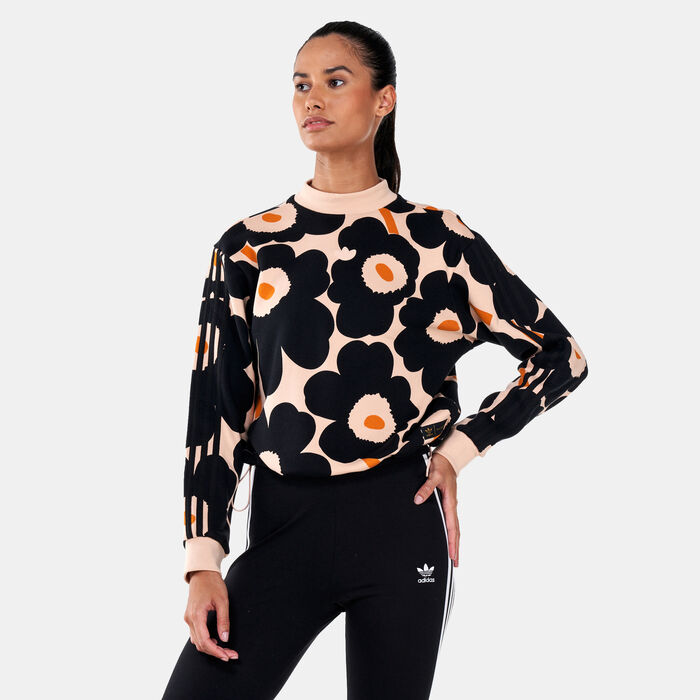 Women's Marimekko Allover Print Sweatshirt Women's Marimekko Allover Print Sweatshirt image number 0