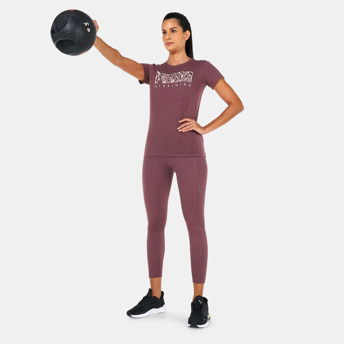 Women's Performance Logo Training T-Shirt Women's Performance Logo Training T-Shirt image number 2